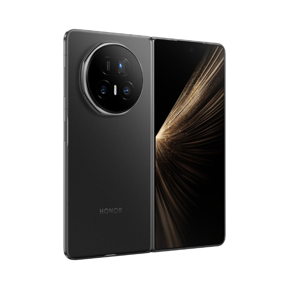 هاتف Honor Magic V5 قابل للطي 5G، شاشة 7.95 بوصة، 512 جيجابايت تخزين و 16 جيجابايت رام | أسود هاتف Honor Magic V5 قابل للطي 5G، شاشة 7.95 بوصة، 512 جيجابايت تخزين و 16 جيجابايت رام | أسود